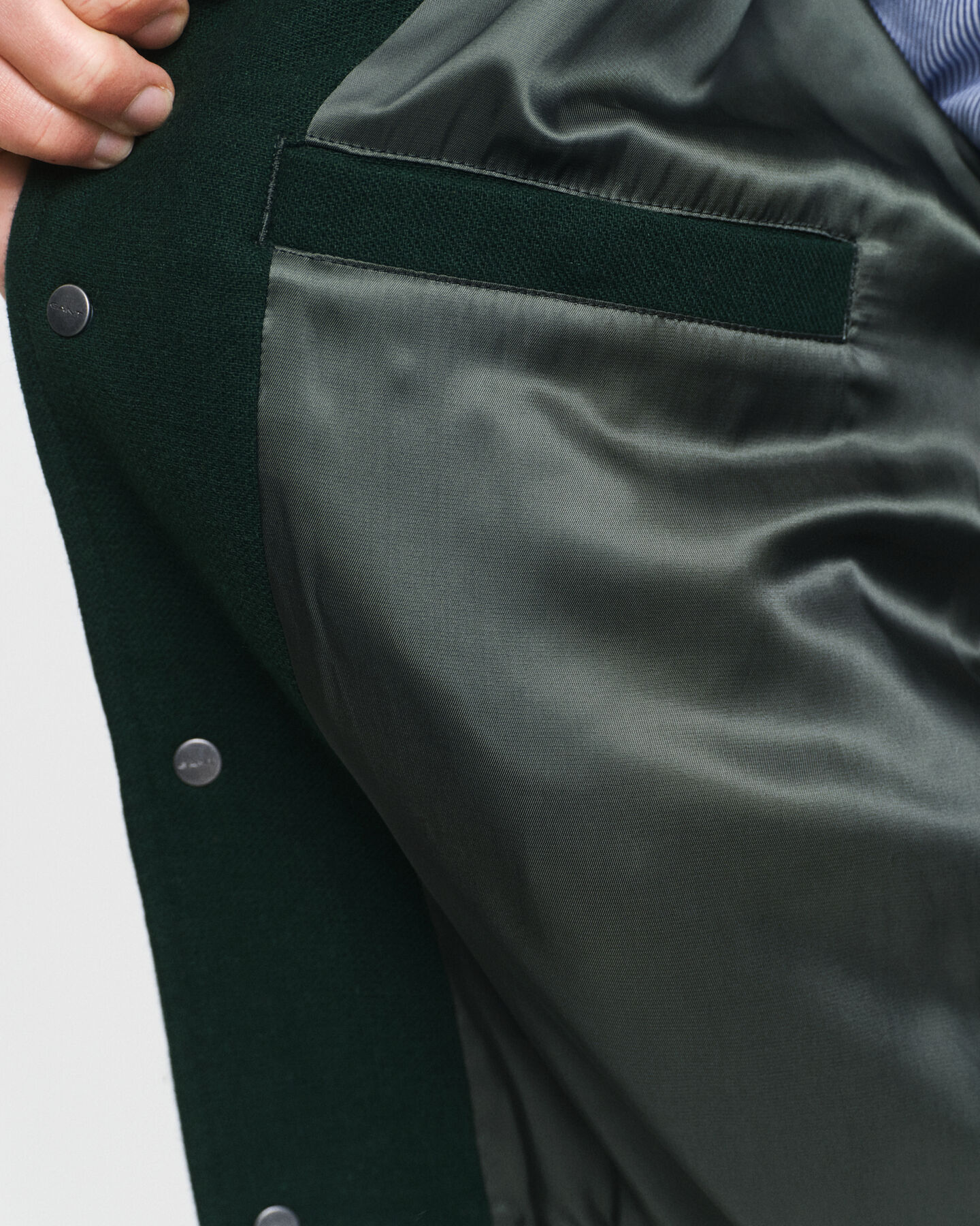 Veste Varsity de GANT en laine mélangée