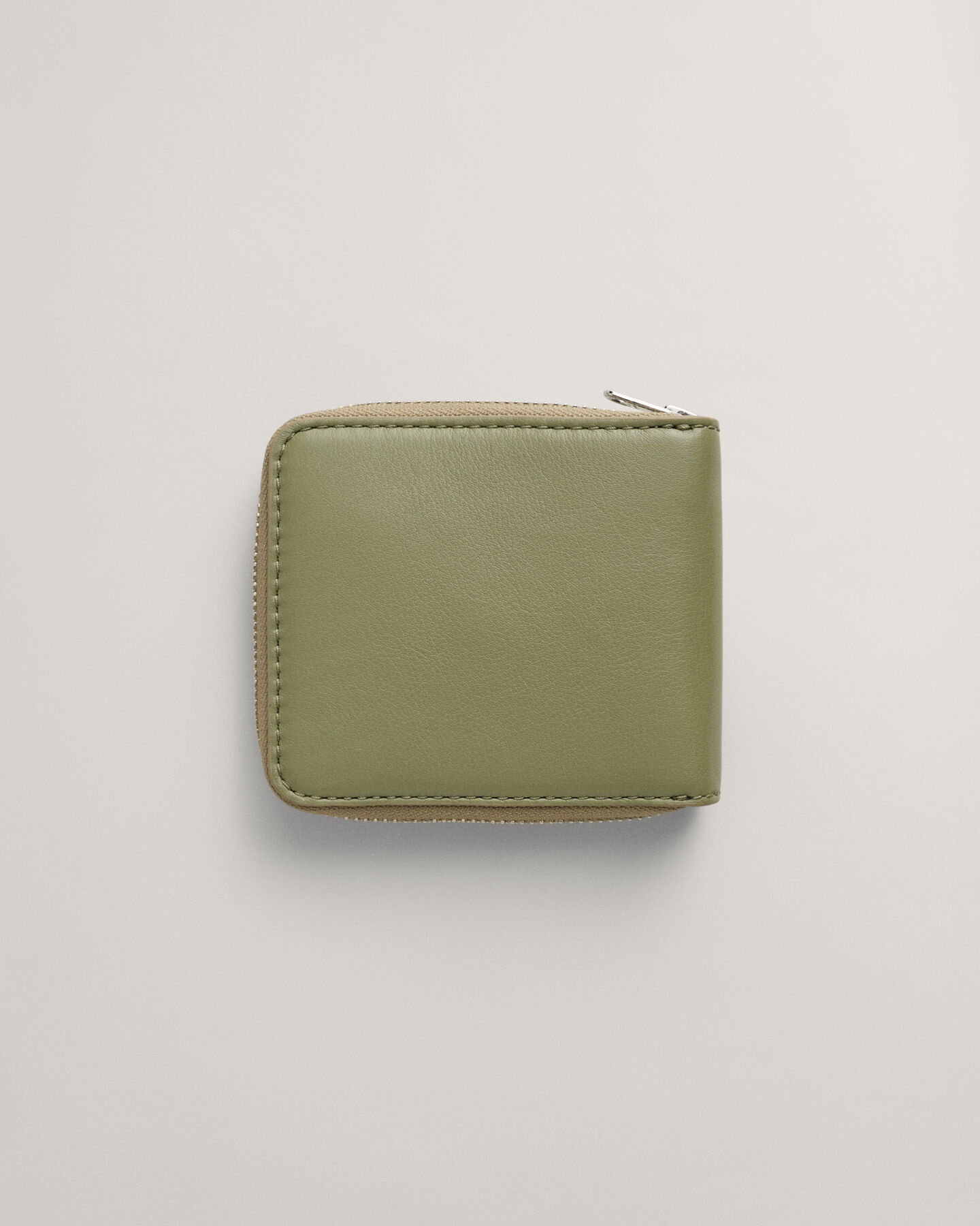 Portefeuille en cuir avec fermeture à zip