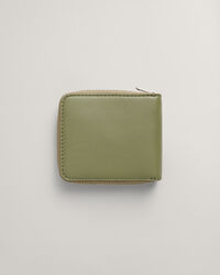 Portefeuille en cuir avec fermeture à zip