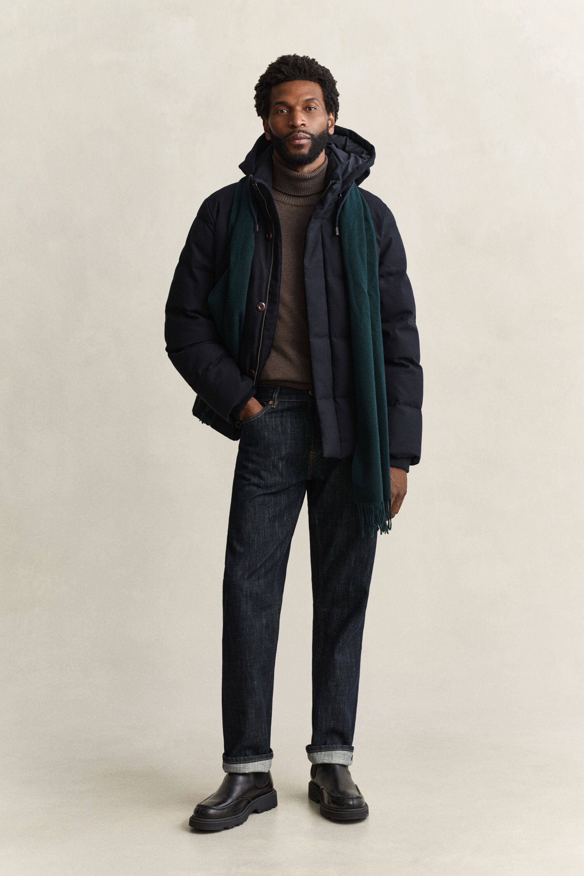 Veste matelassée en flanelle