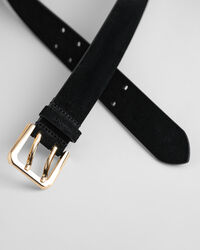 Ceinture en daim double rangée