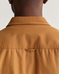 Chemise relaxed fit en serg&eacute;