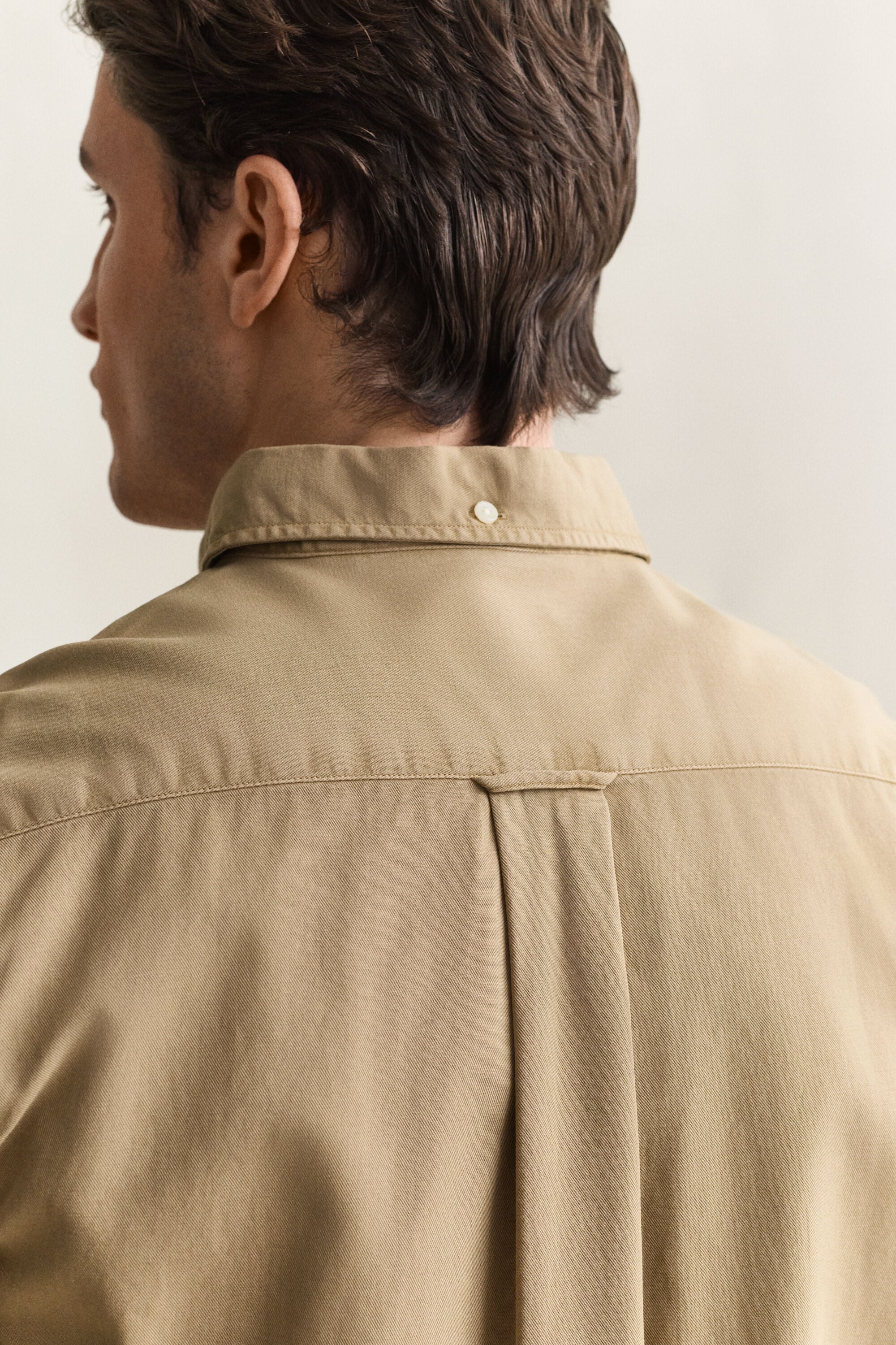 Chemise coupe regular en sergé