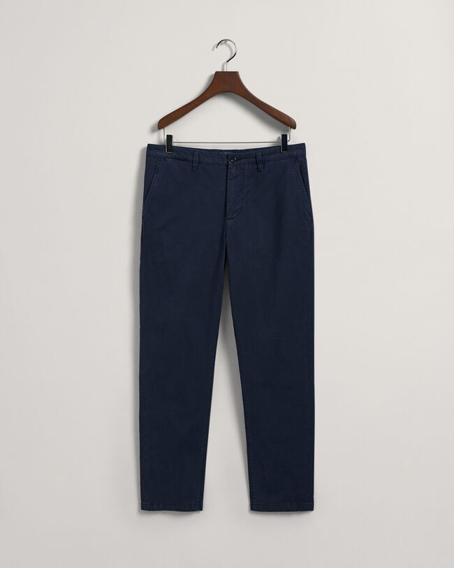 Pantalon chino regular fit en toile Allister