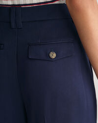 Pantalon chino loose fit taille basse à jambes larges