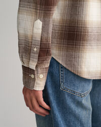 Chemise regular fit en flanelle à carreaux Shadow