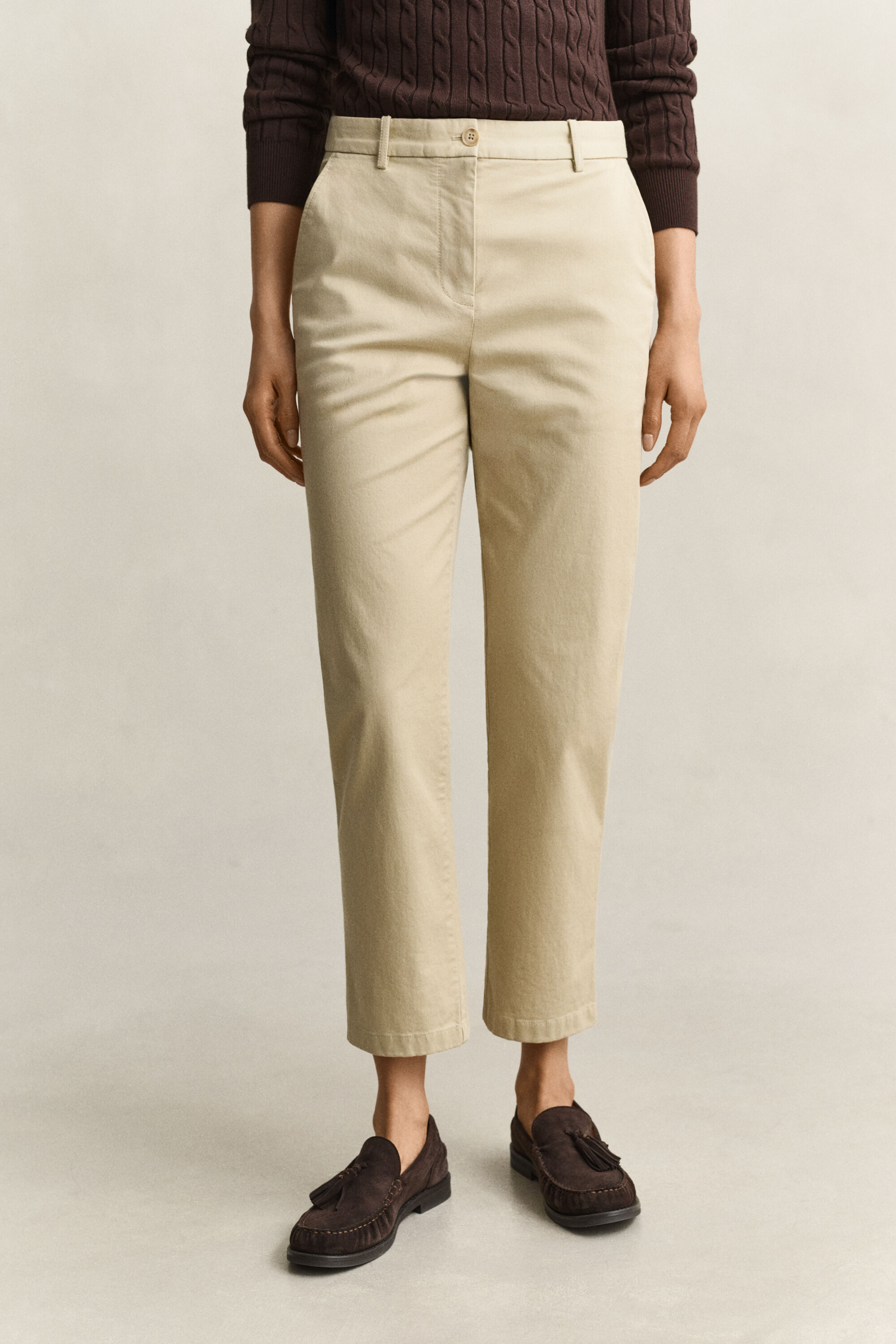 Pantalon chino slim classique