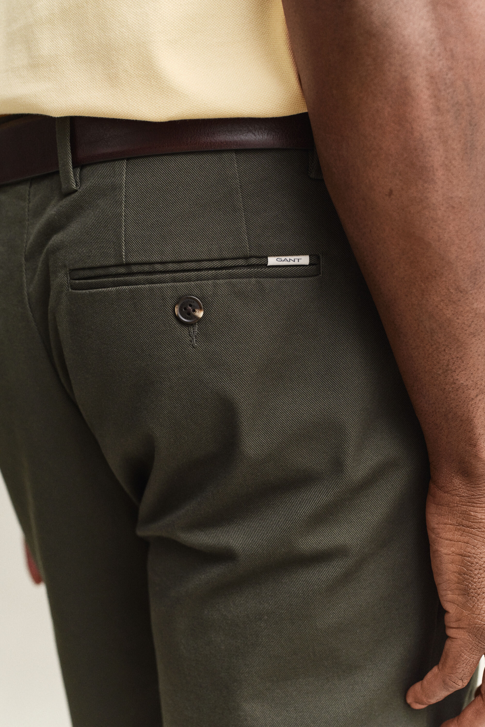 Pantalon chino élégant coupe slim