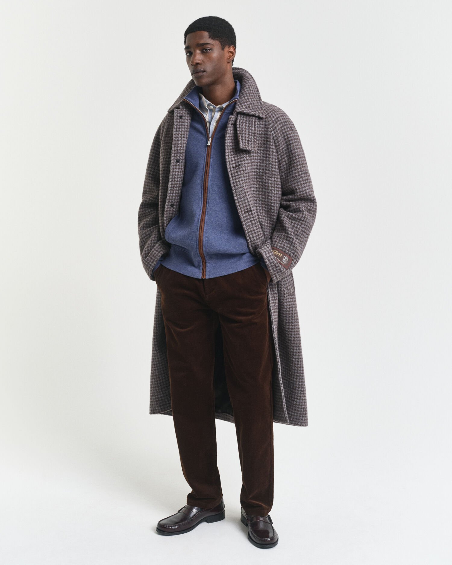 Cardigan zippé Sacker Rib