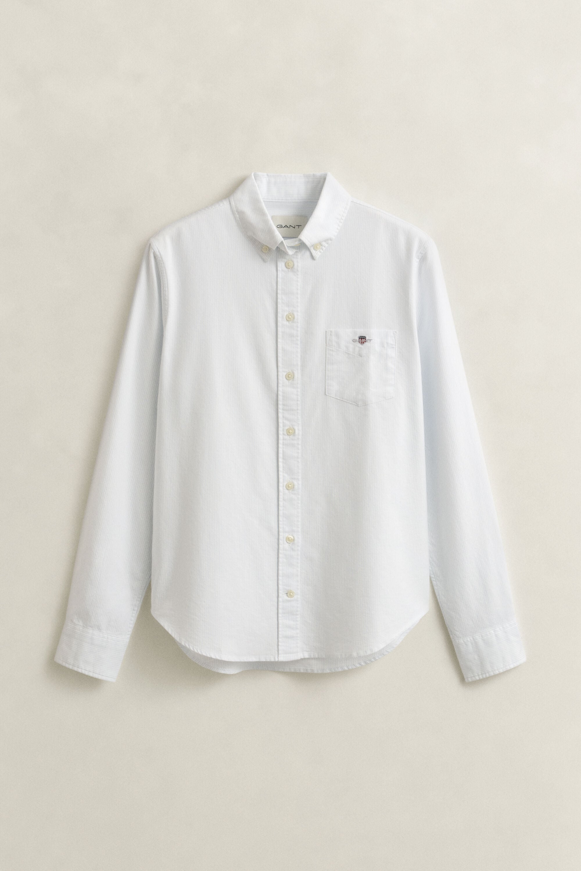 Chemise en coton Oxford classique à rayures
