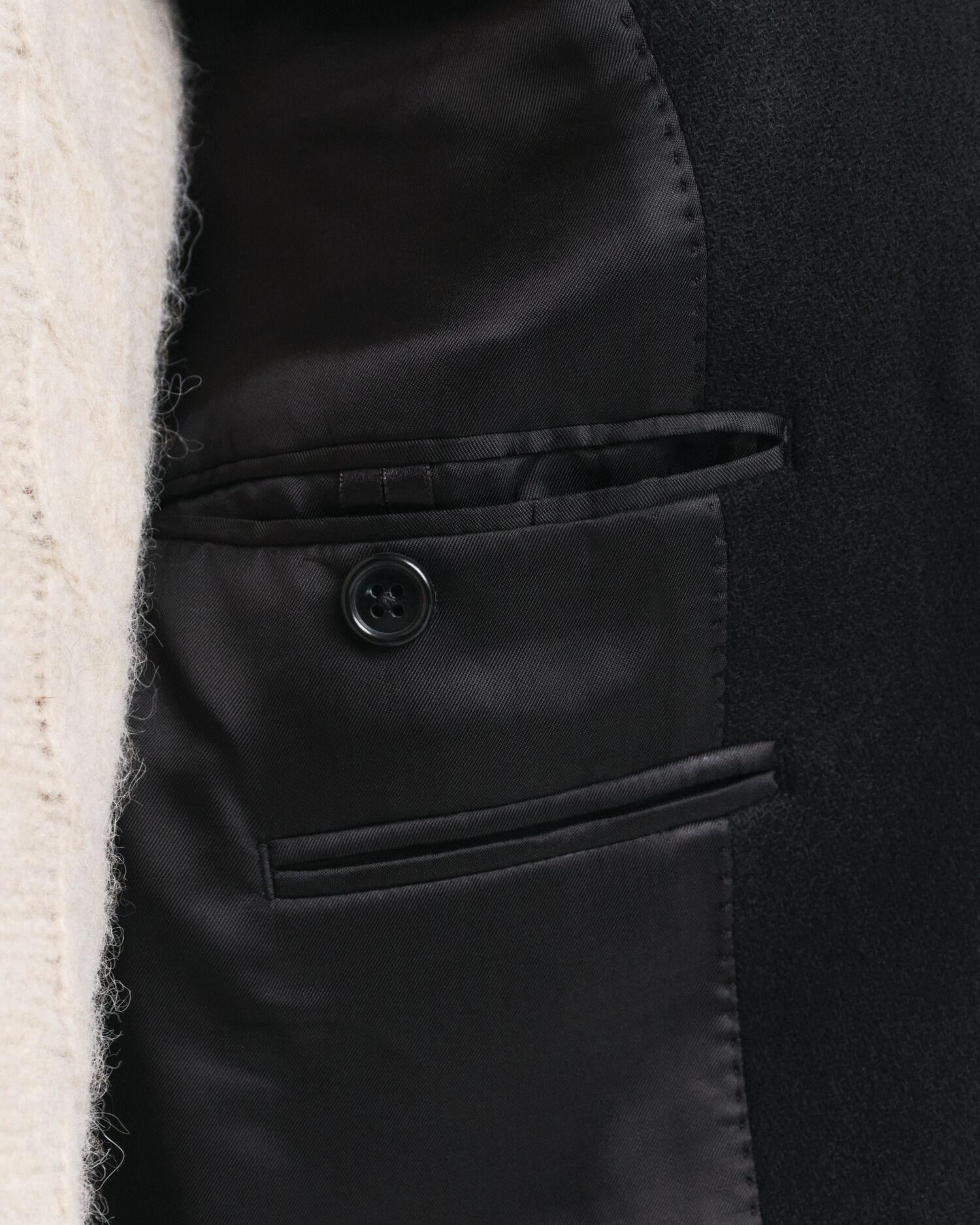 Manteau en laine classique