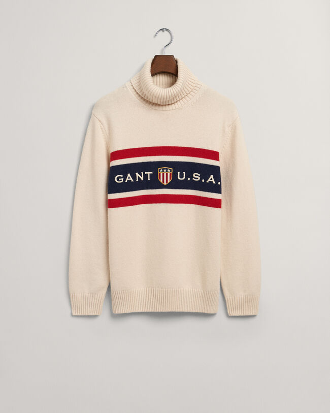 Pull col roul&eacute; Banner Shield