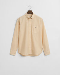 Chemise coupe regular en coton Oxford classique à rayures Banker