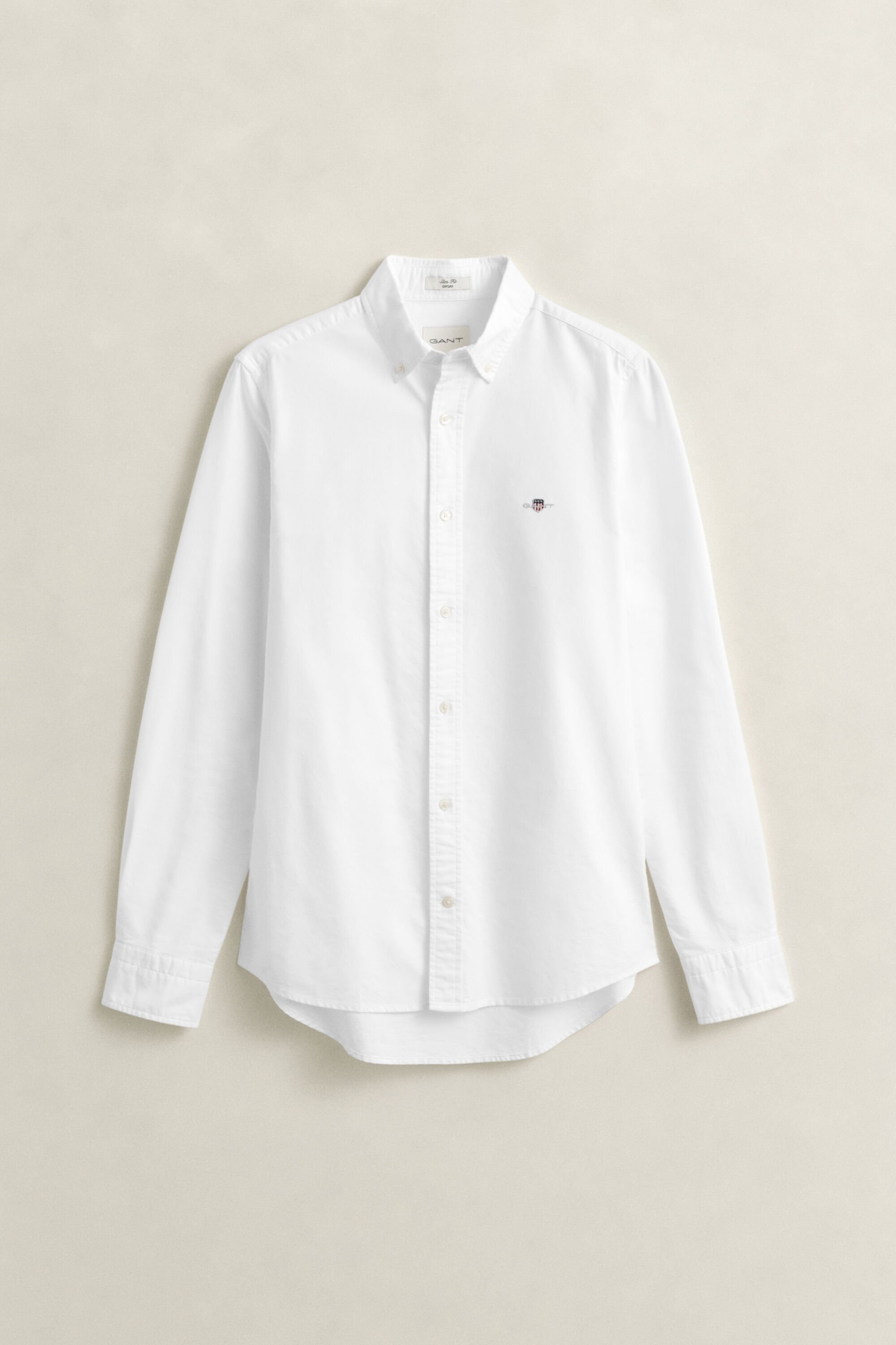 Chemise coupe slim en coton Oxford classique