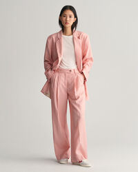 Pantalon coupe d&eacute;contract&eacute;e &agrave; jambes larges