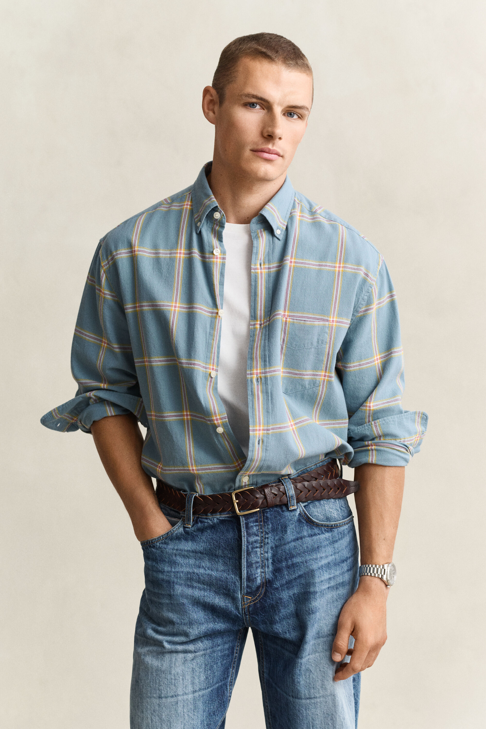 Chemise à carreaux Exclusivité membres