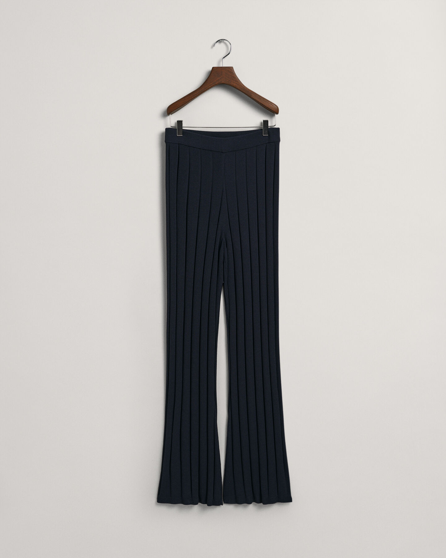 Pantalon en maille côtelée