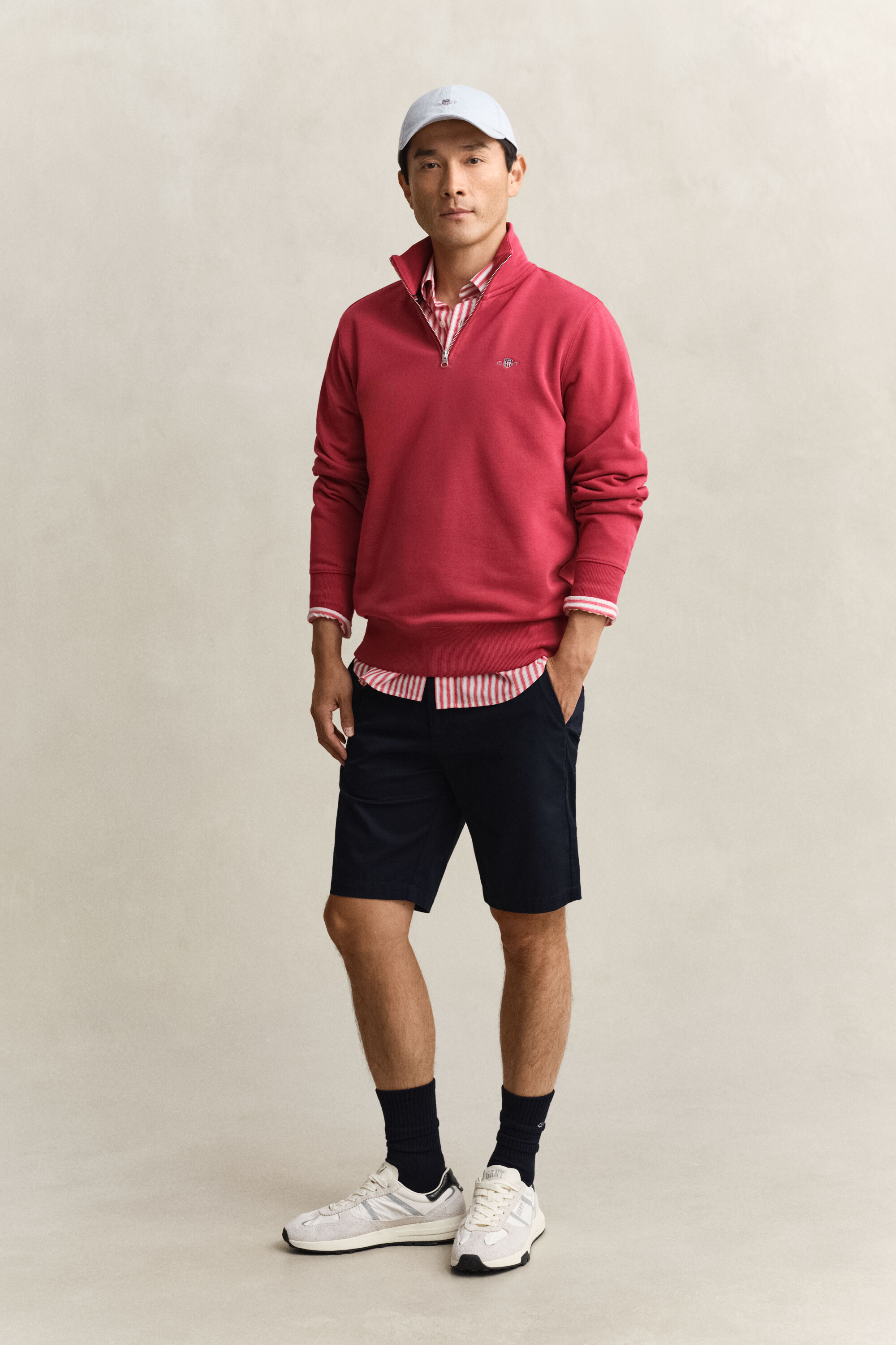 Sweat-shirt à demi-zip Shield