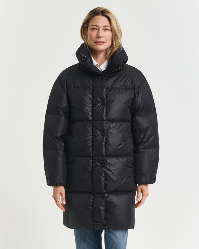 Manteau coupe décontractée en duvet