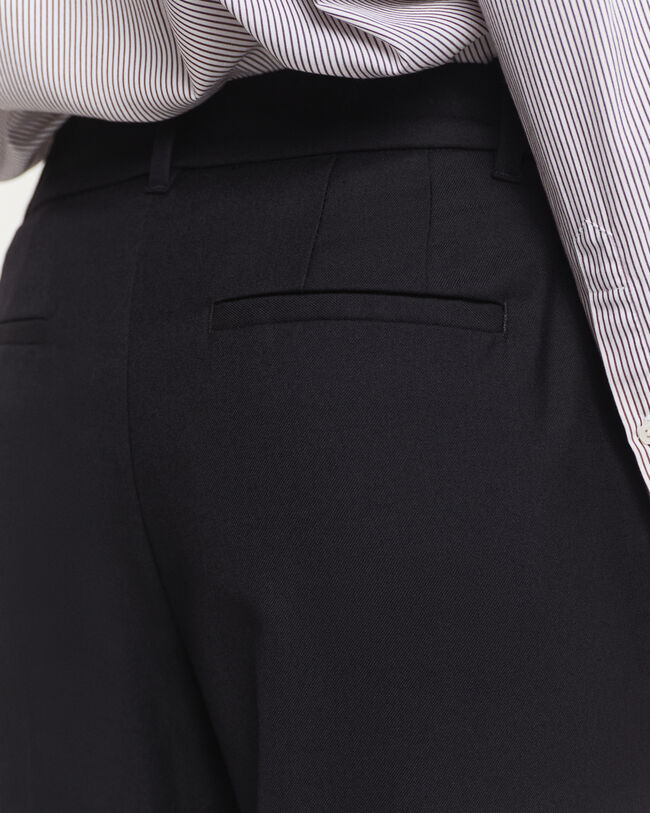 Pantalon élégant en laine mélangée