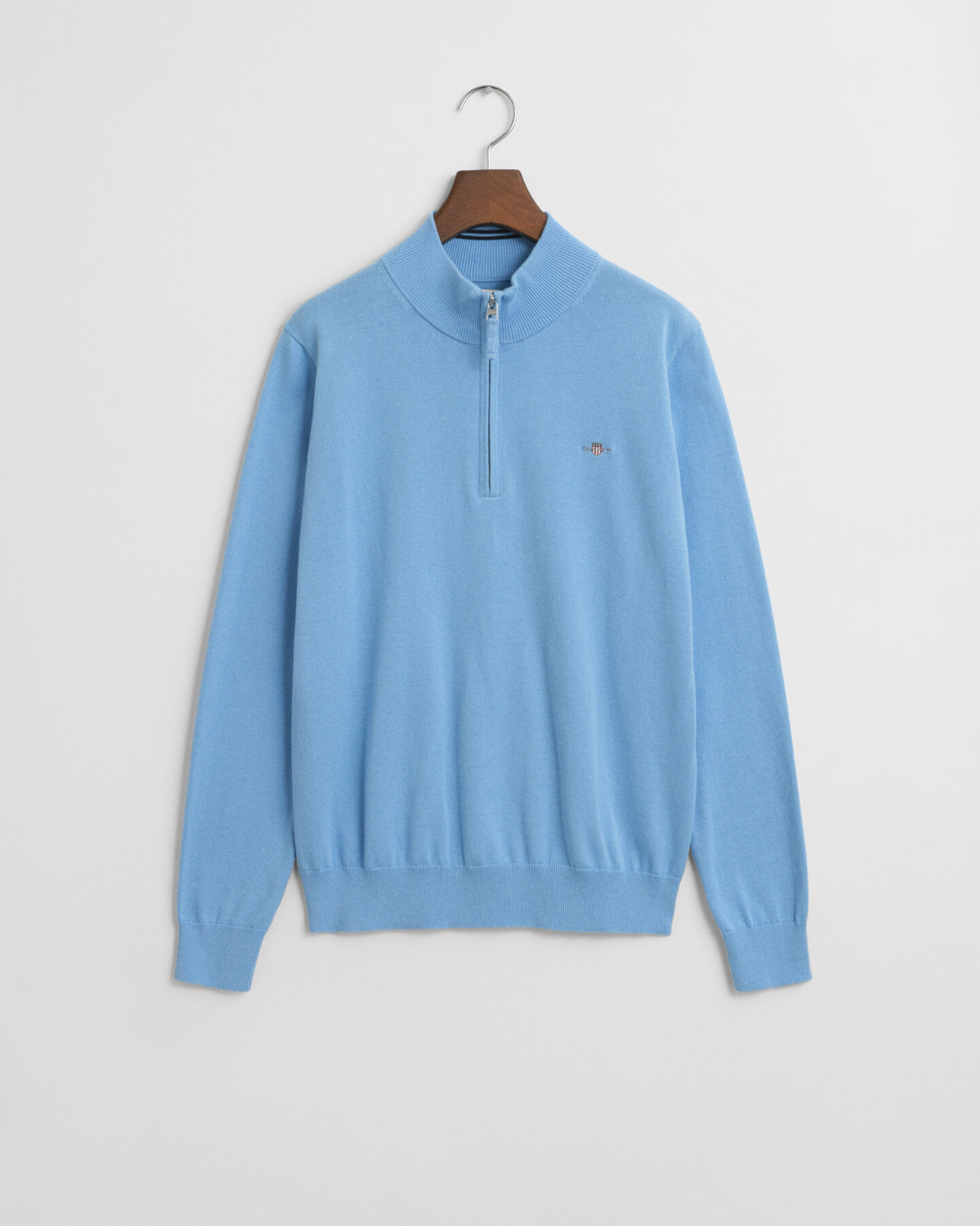 Pull à demi-zip en coton Shield Ado