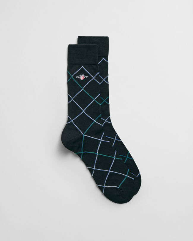 Chaussettes à carreaux Shield