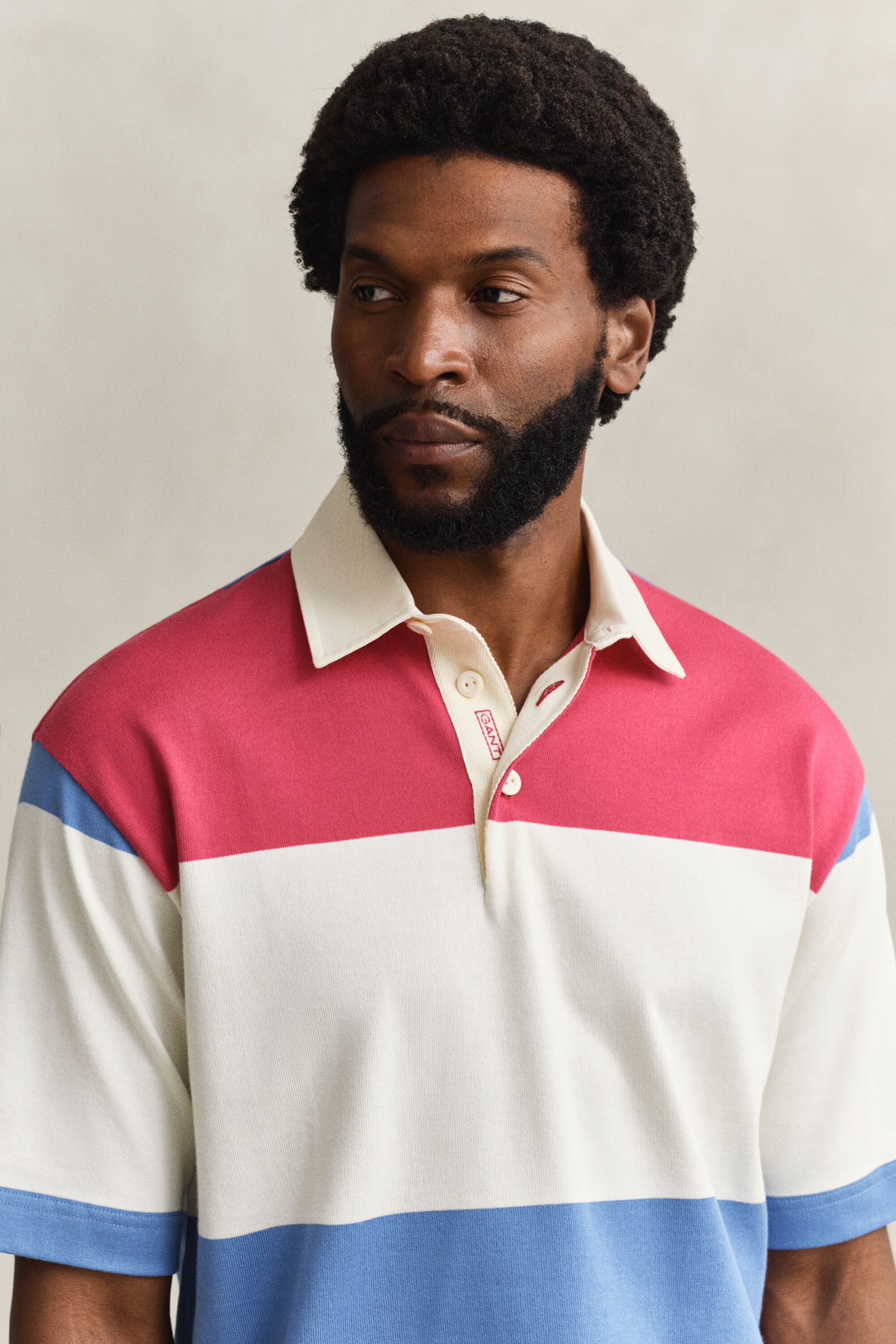 Rugger à manches courtes