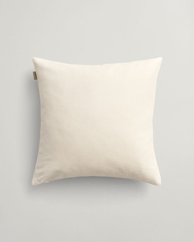 Housse de coussin Crest ton sur ton