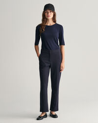 Pantalon cigarette en jersey