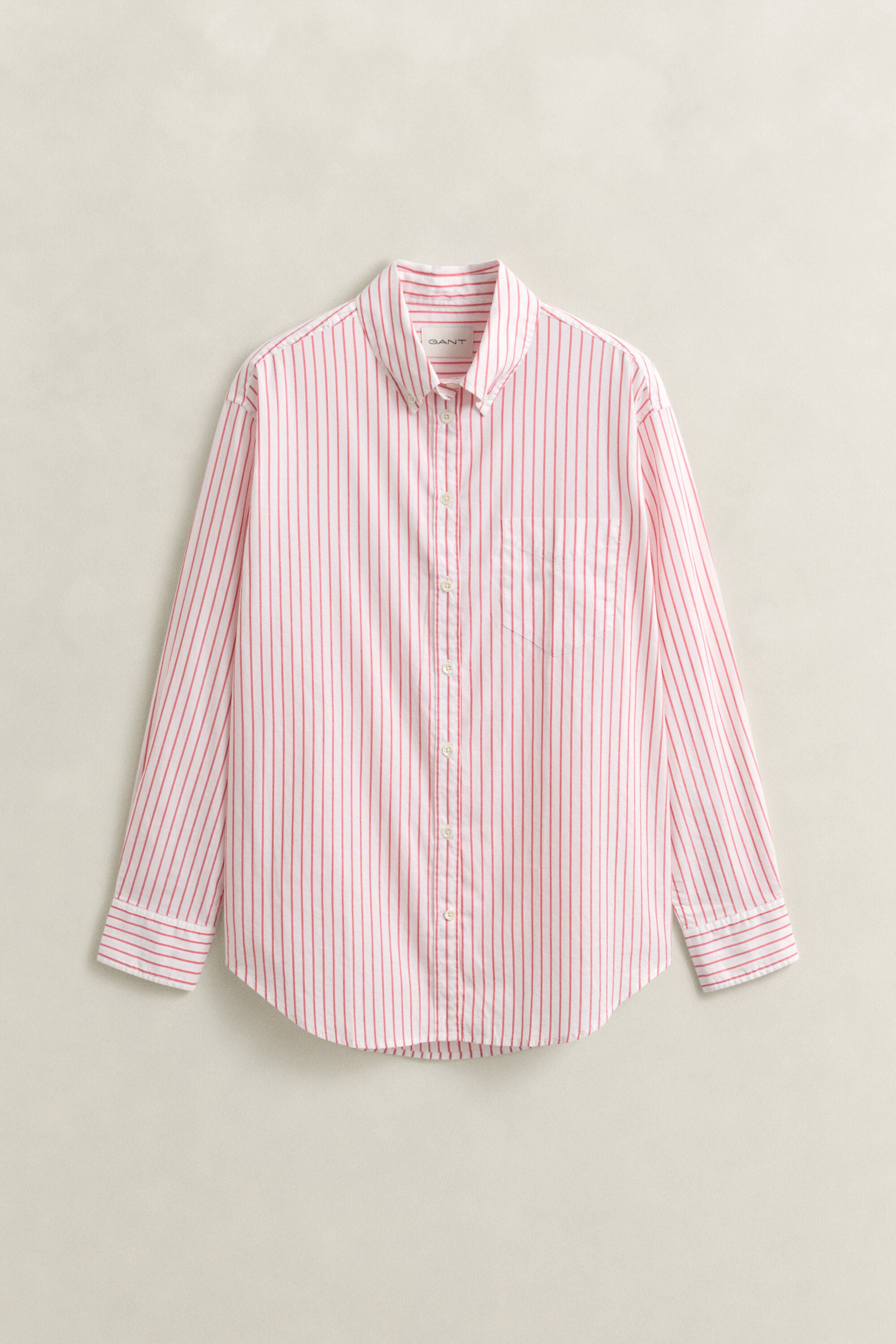 Chemise en coton Oxford à rayures Luxury