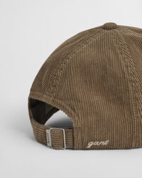 Casquette en velours côtelé avec écusson G