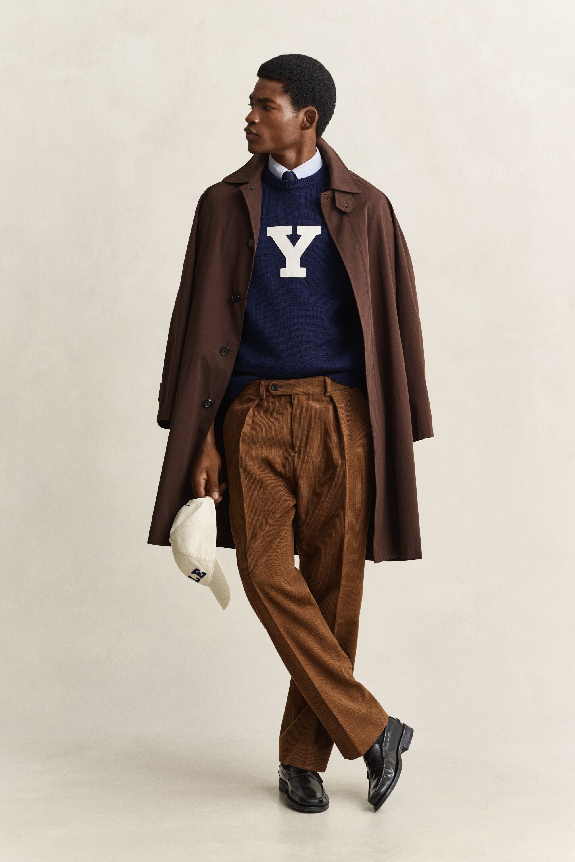 Pull en laine mérinos Gant x Yale