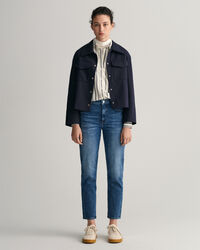 Chemise regular fit en voile de coton Rope