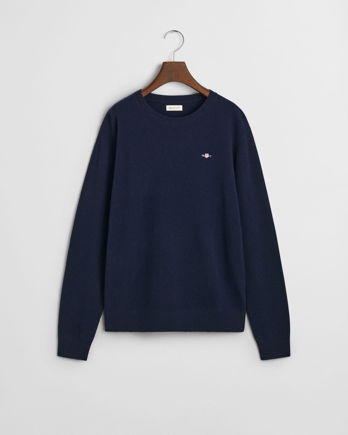 Pull ras du cou en laine d'agneau Shield Teens