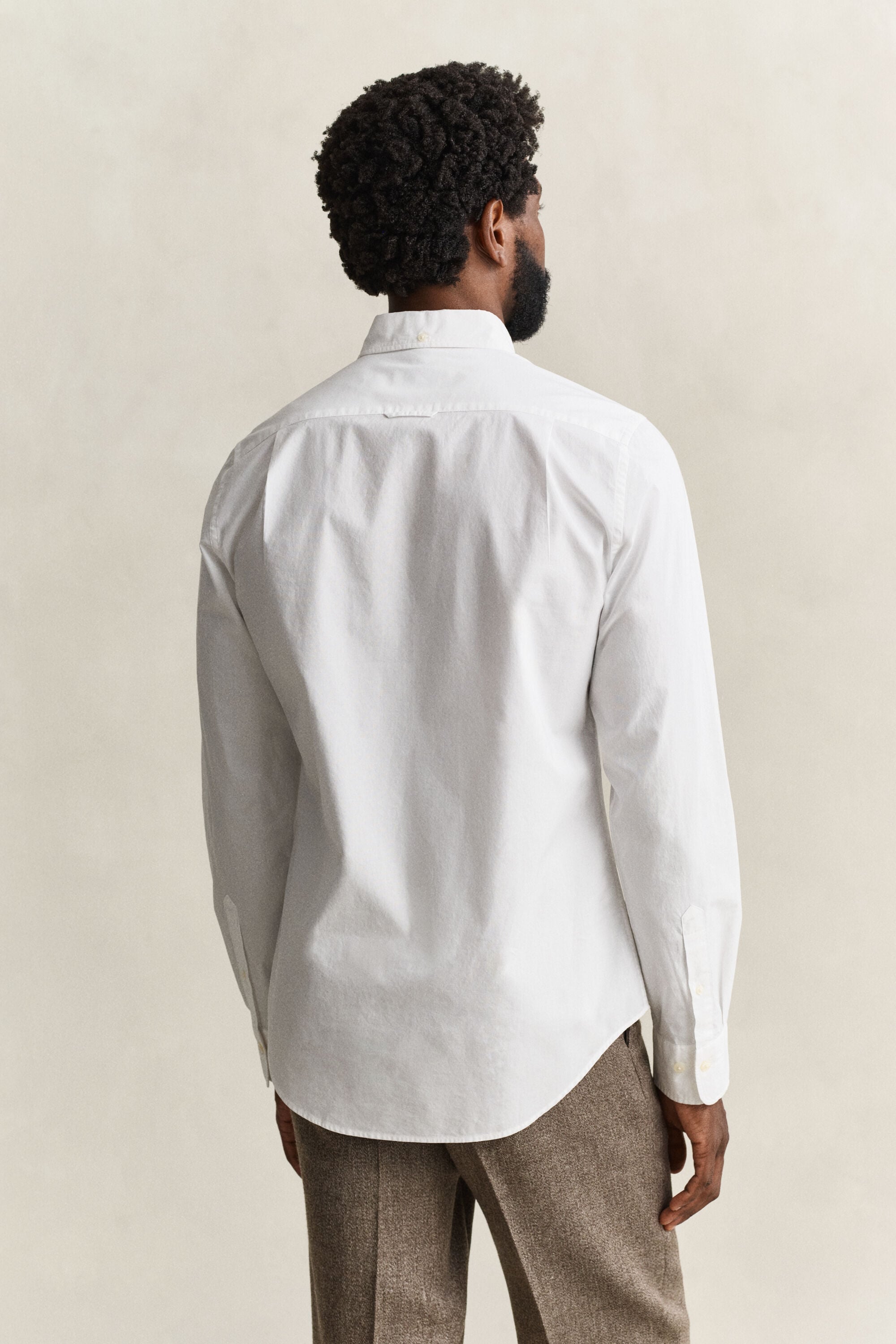 Chemise slim classique en popeline