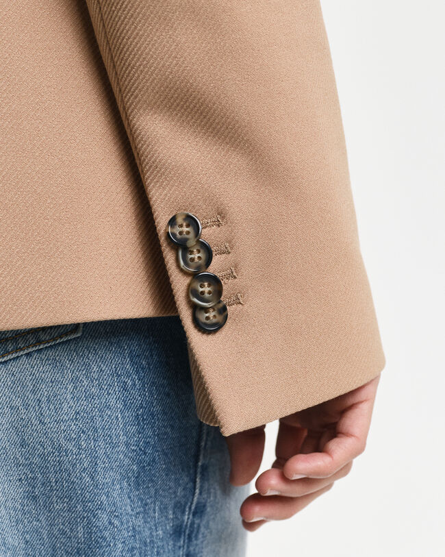 Veste blazer en sergé