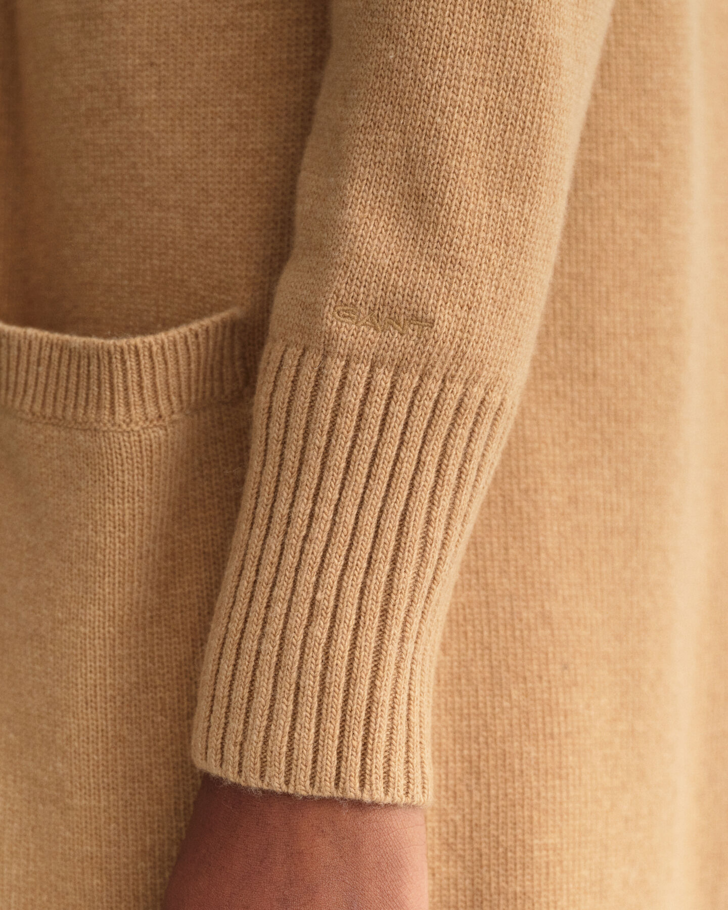 Cardigan long en laine