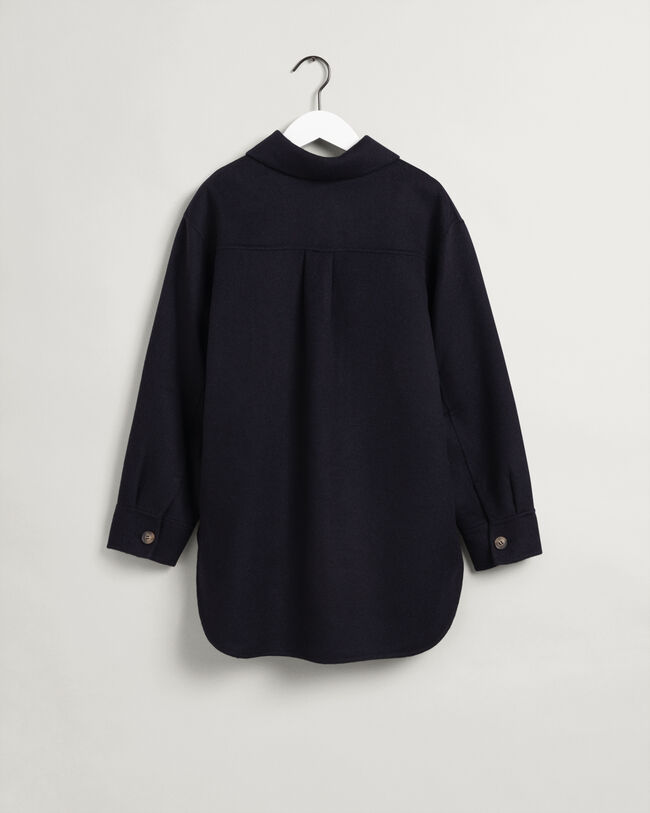 Veste-chemise cousue main