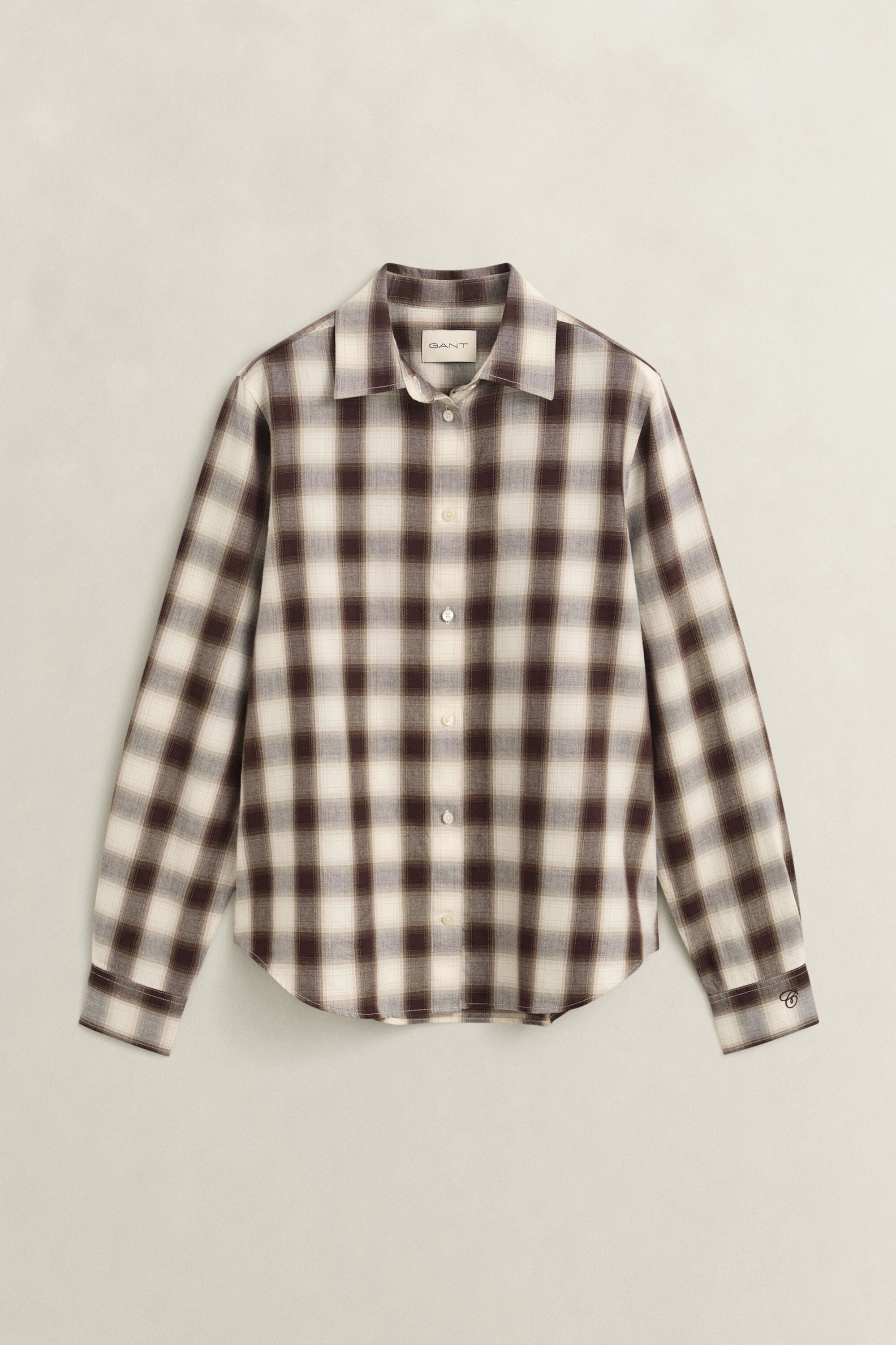 Chemise regular en flanelle