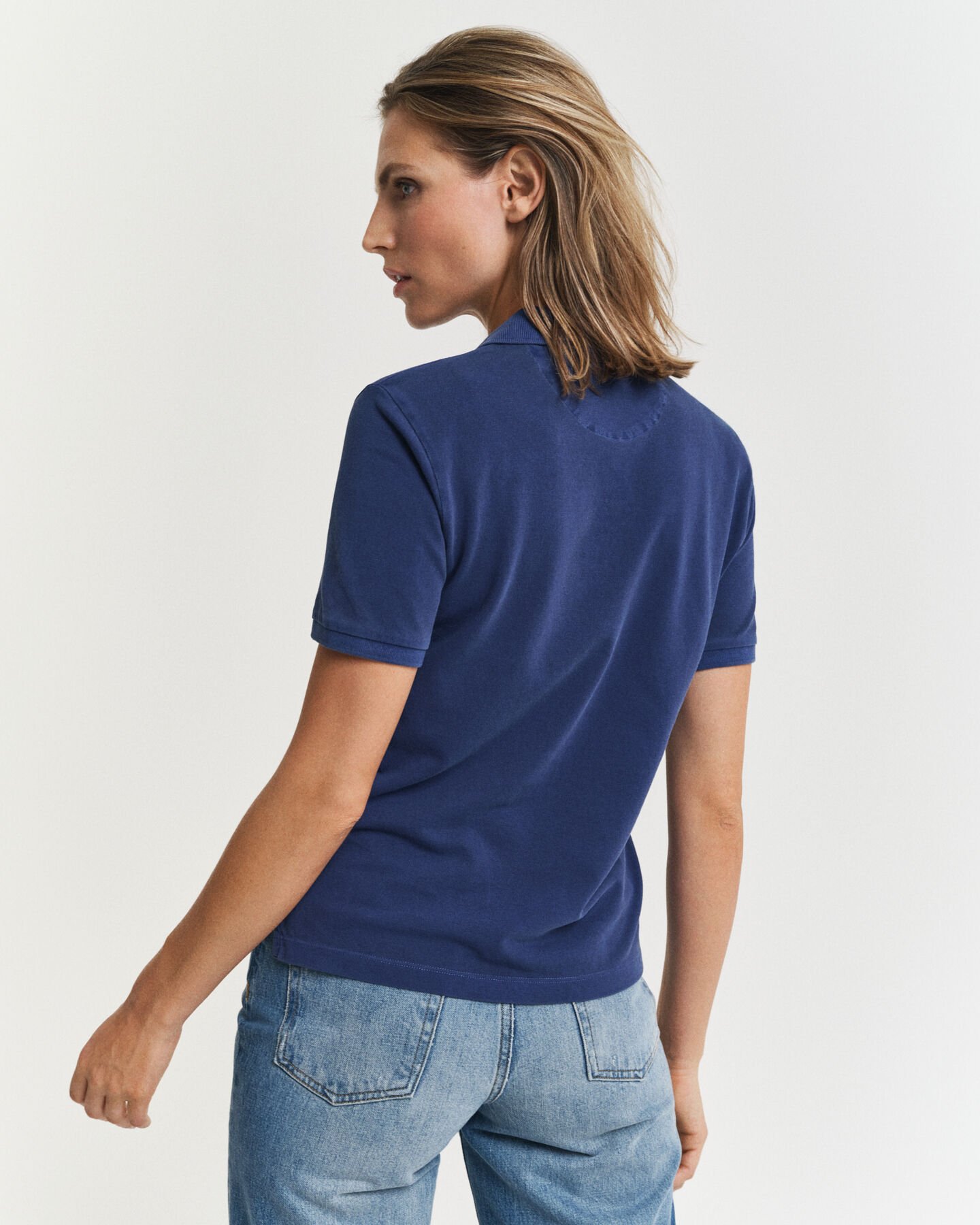 Polo en coton piqu&eacute; Sunfaded