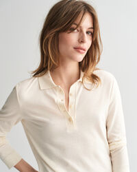 Polo à manches longues sans coutures