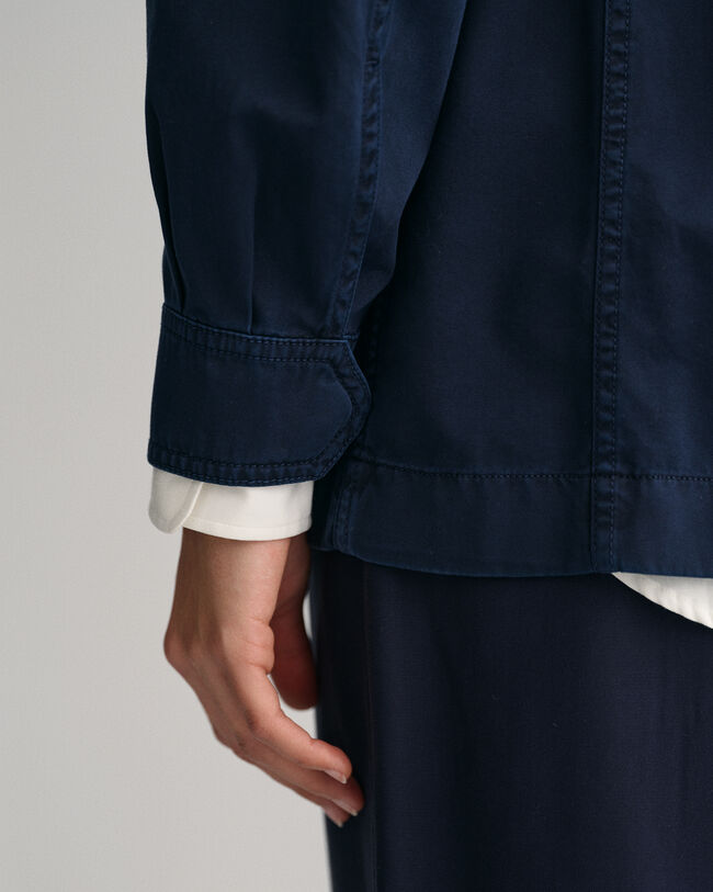 Veste style militaire teinte en pièce