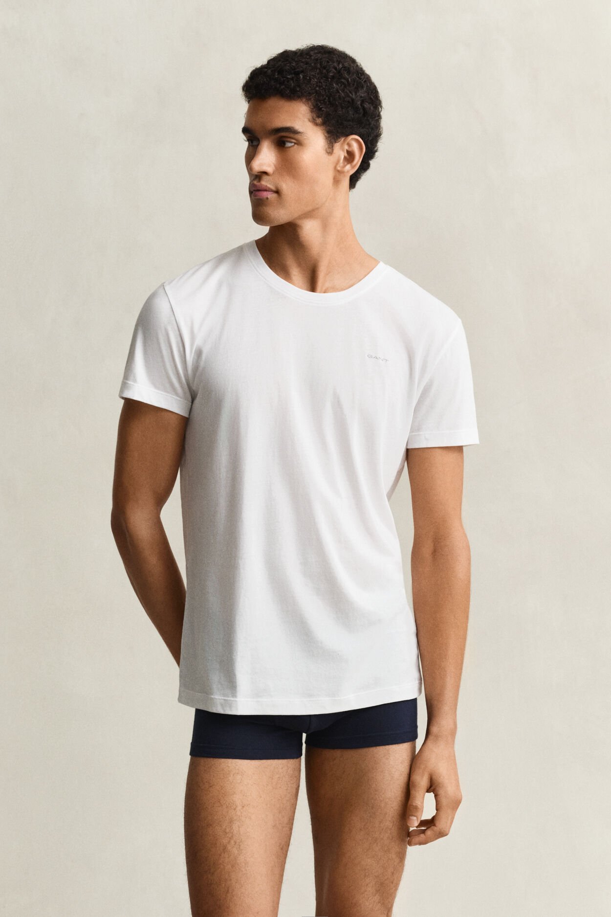 Lot de 2 t-shirts col rond