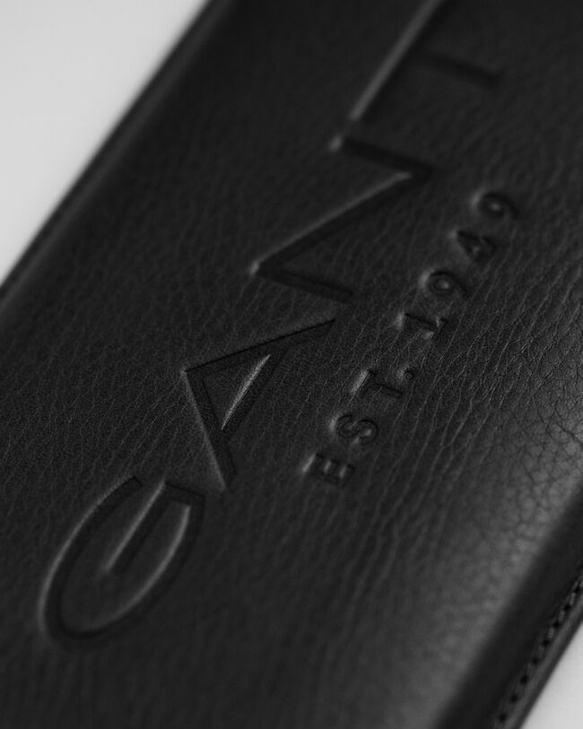 Pochette tour de cou en cuir