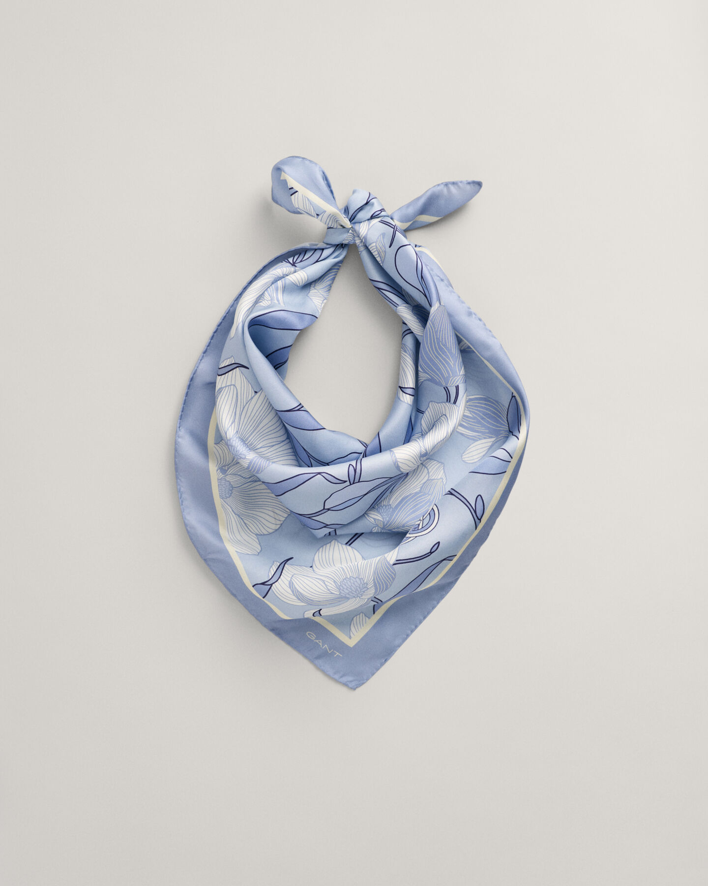 Foulard en soie Magnolia Print