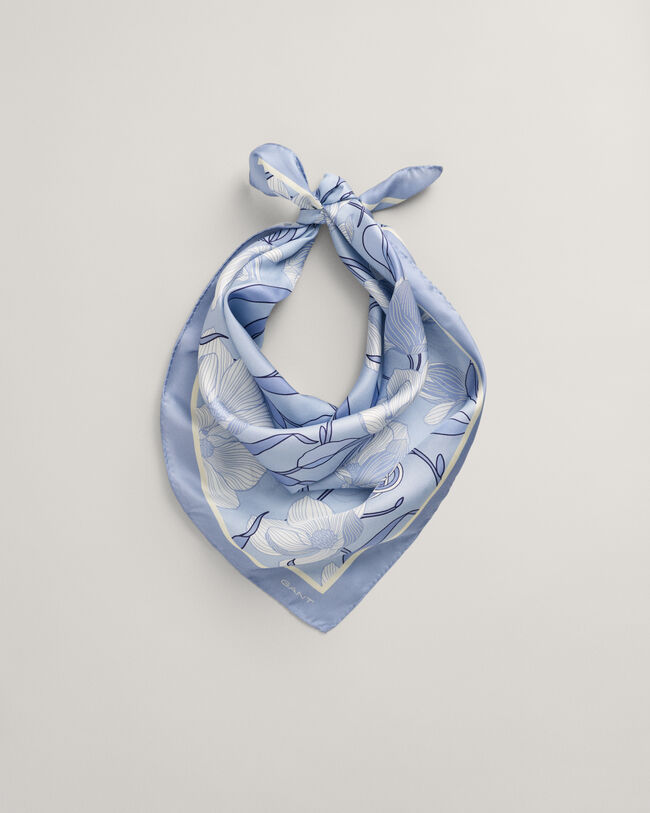 Foulard en soie Magnolia Print