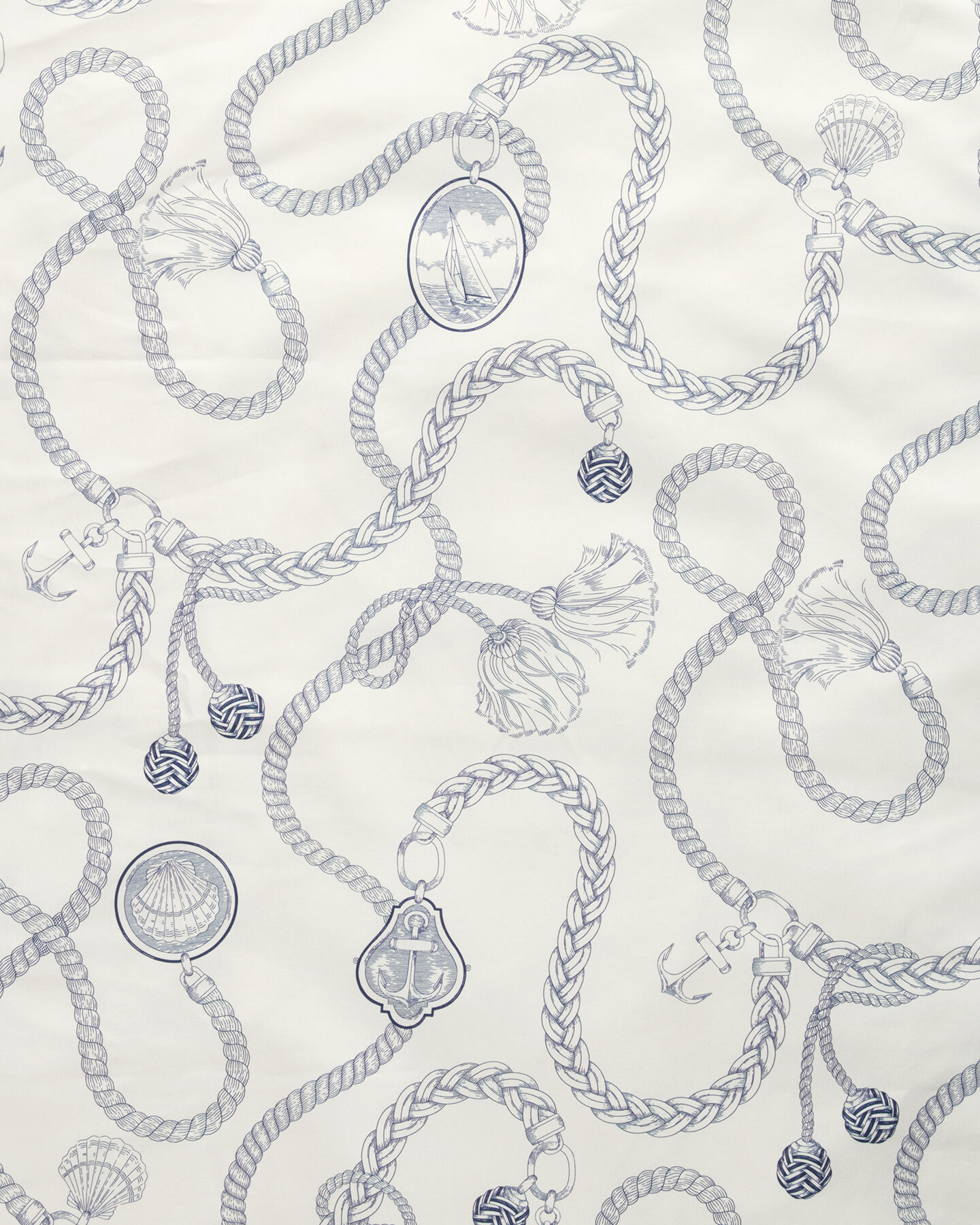 Housse de couette simple à imprimé Sailing