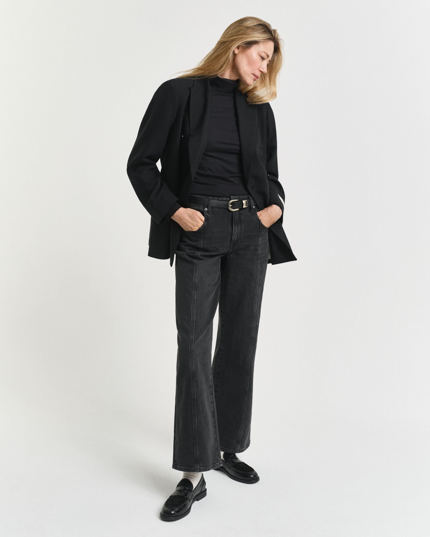 Haut col roulé en coton léger