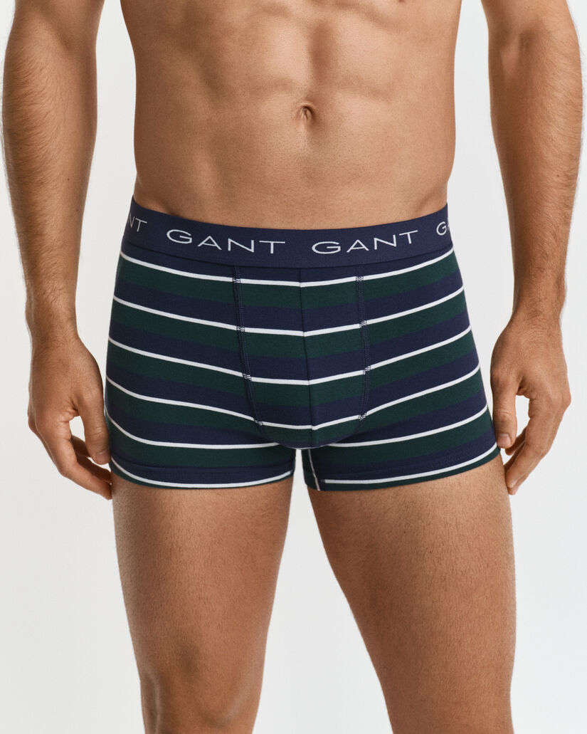 Lot de 3 caleçons à rayures multicolores