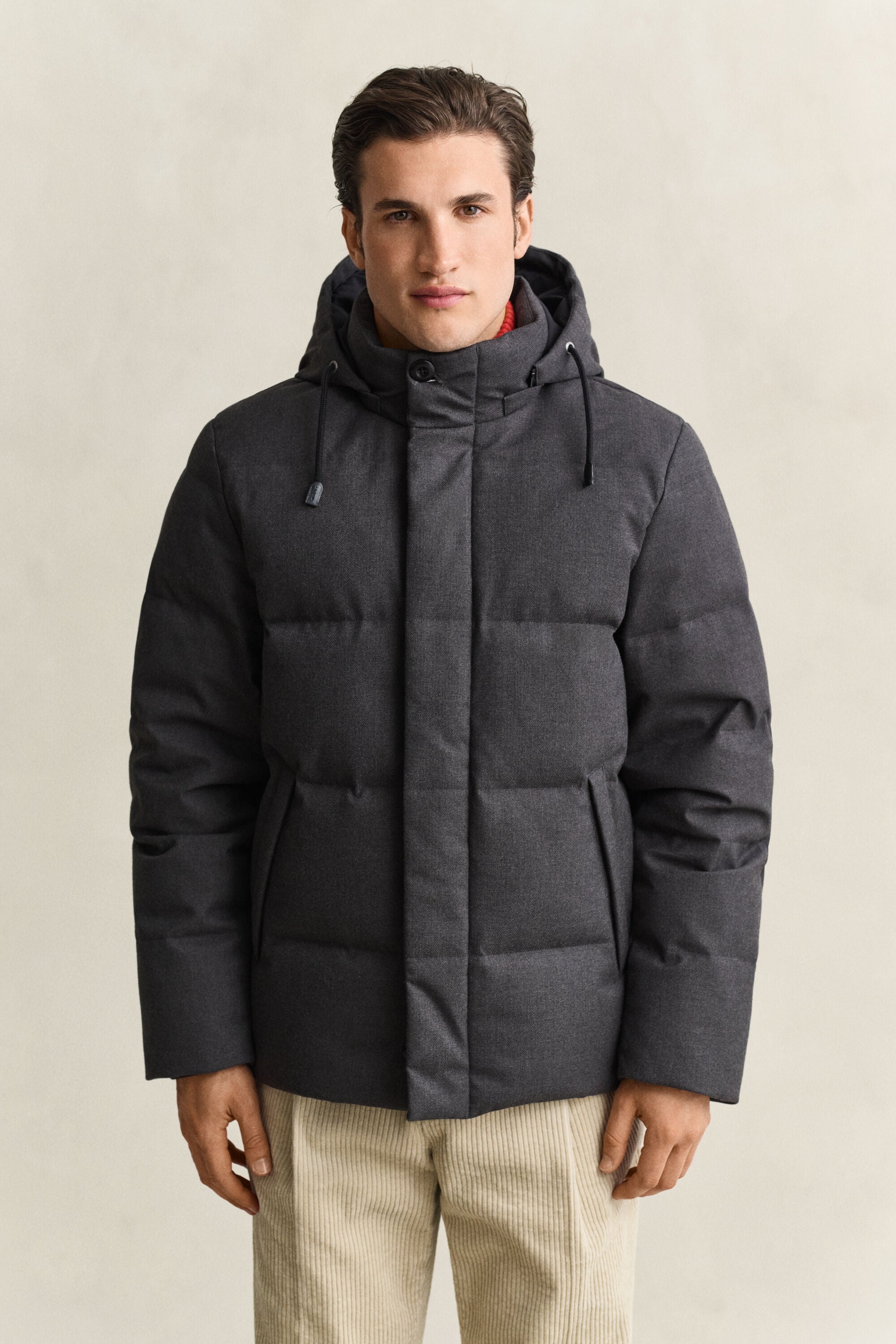 Veste matelassée en flanelle